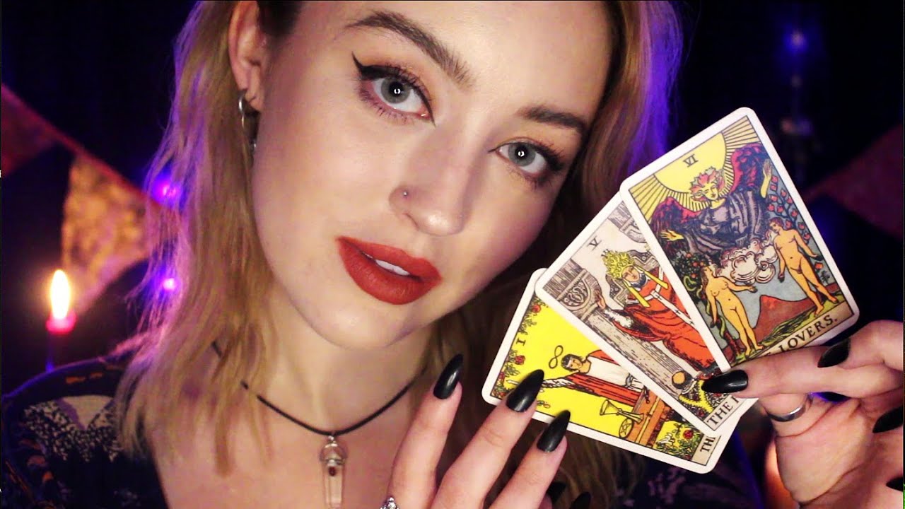 Reading Your Fortune ASMR 🔮 ~ Tarot, Palm Reading, Etc