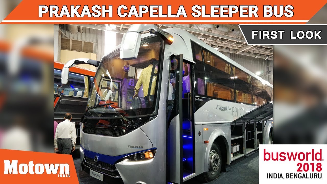 Prakash Capella | First Look | BusWorld India 2018 | Motown India