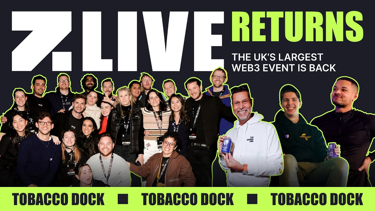 ZEBU LIVE 2025 TAKES OVER TOBACCO DOCK | London's Biggest Web3 Gathering Returns 🔥