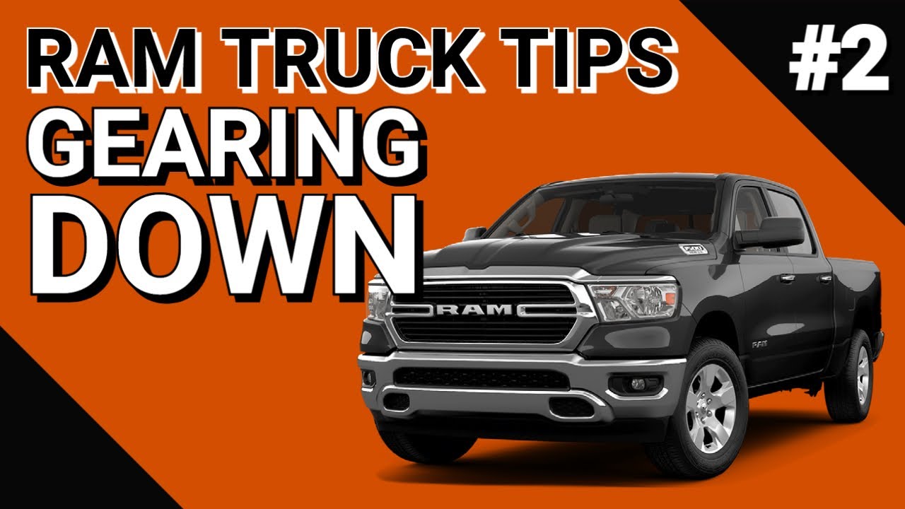 Понижающая передача — советы по Ram Truck
