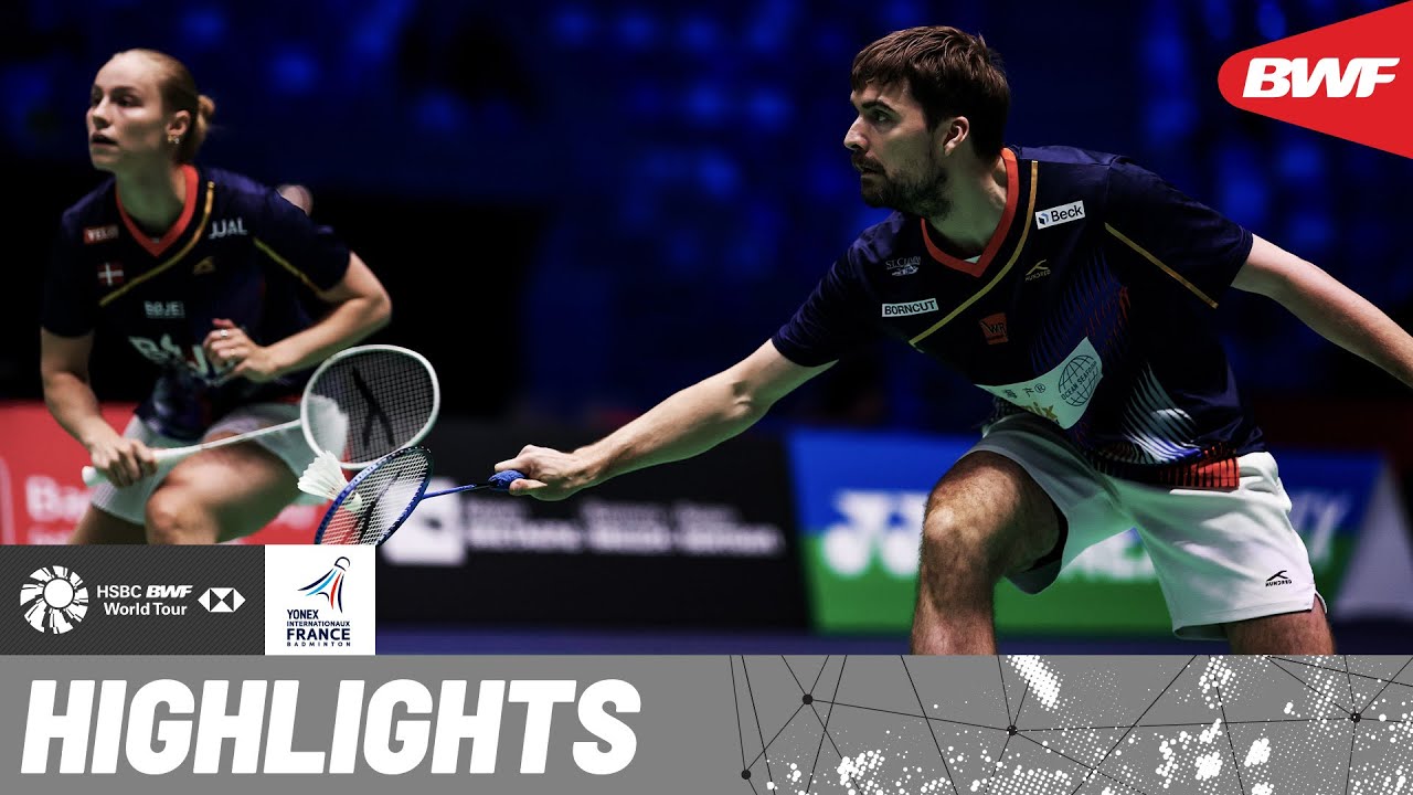 Home pair Gicquel/Delrue contend against Christiansen/B&oslash;je