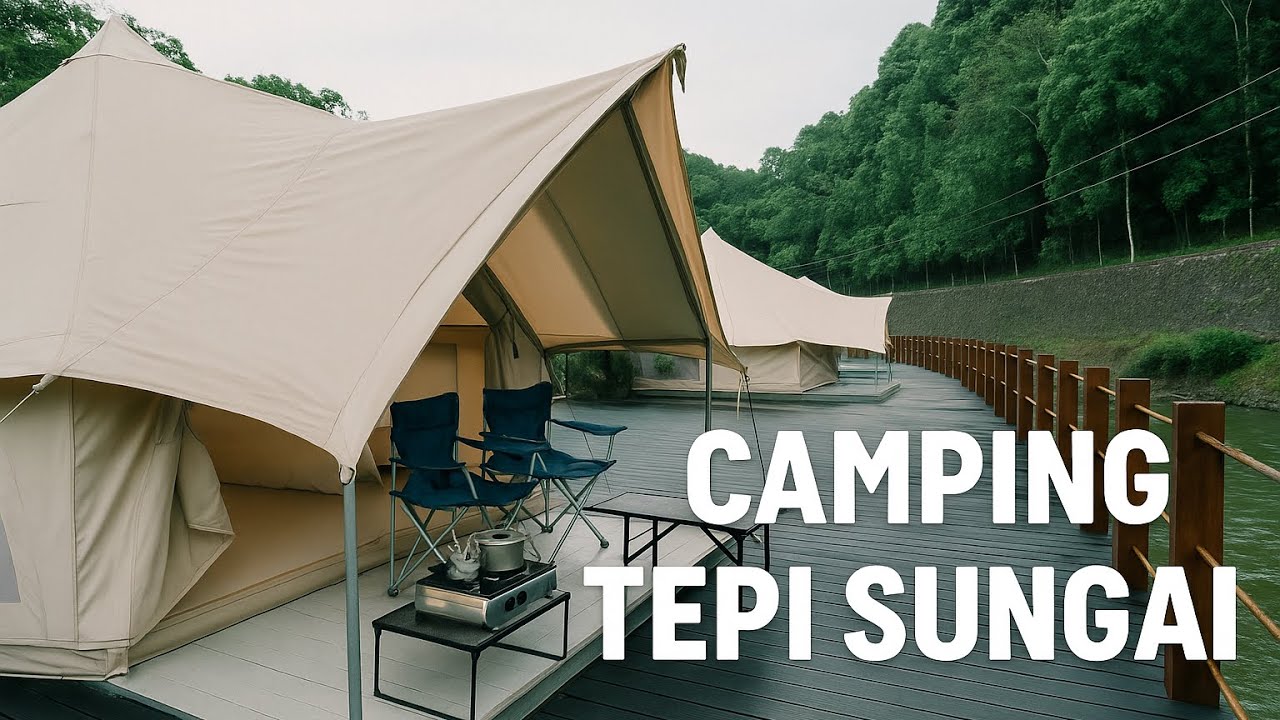 JSI RESORT || Camping Tepi Sungai TINGGAL BAWA DIRI AJA UNDER 500rb | #camping #Jsiresort #tenda