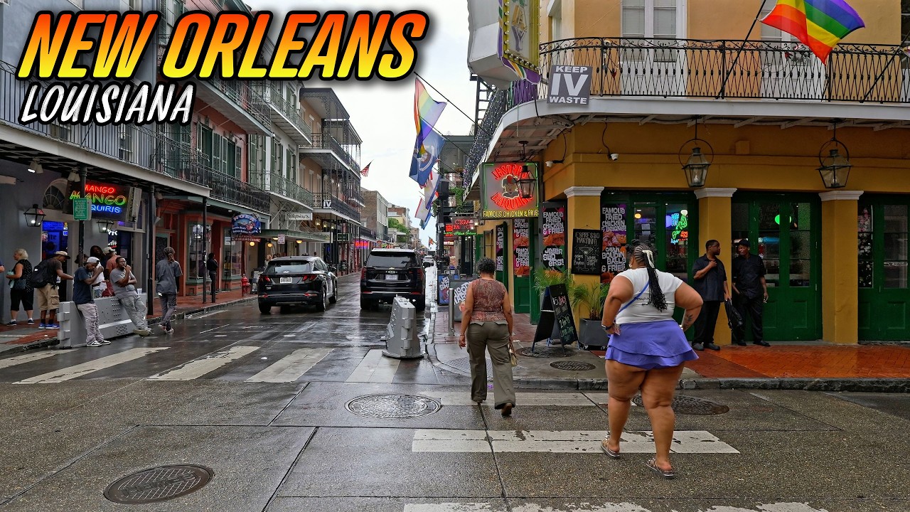 Why New Orleans Looks BETTER in the Rain