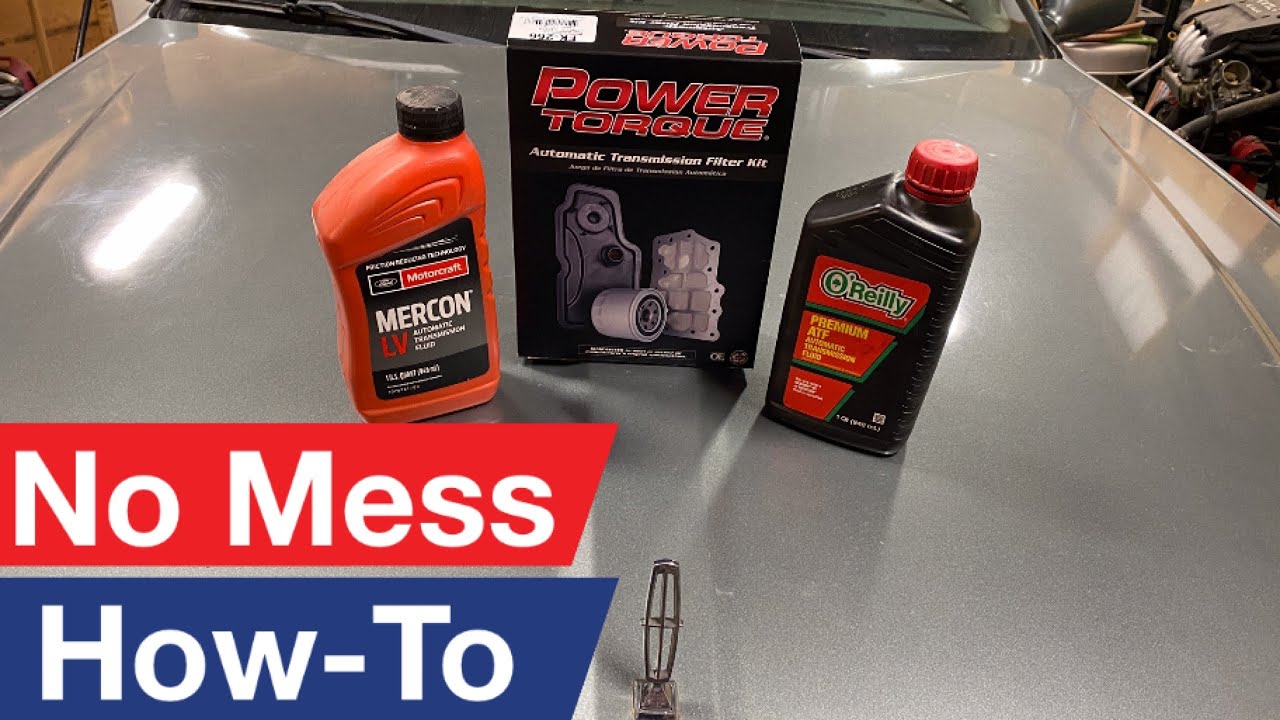 How to change fluid and filter: Ford 4R70W transmission. ‘05 Lincoln Town Car.