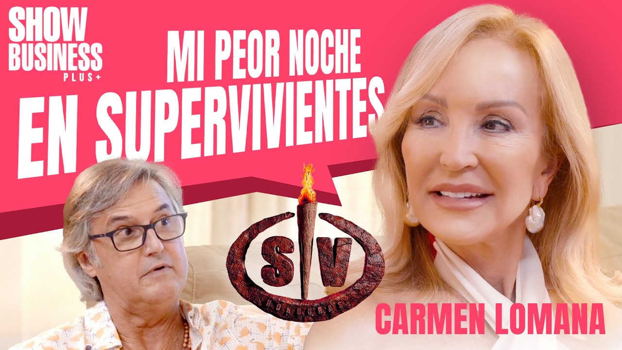 LA PEOR NOCHE DE CARMEN LOMANA en SUPERVIVIENTES con Poty Castillo 🎙️ Show Business Plus