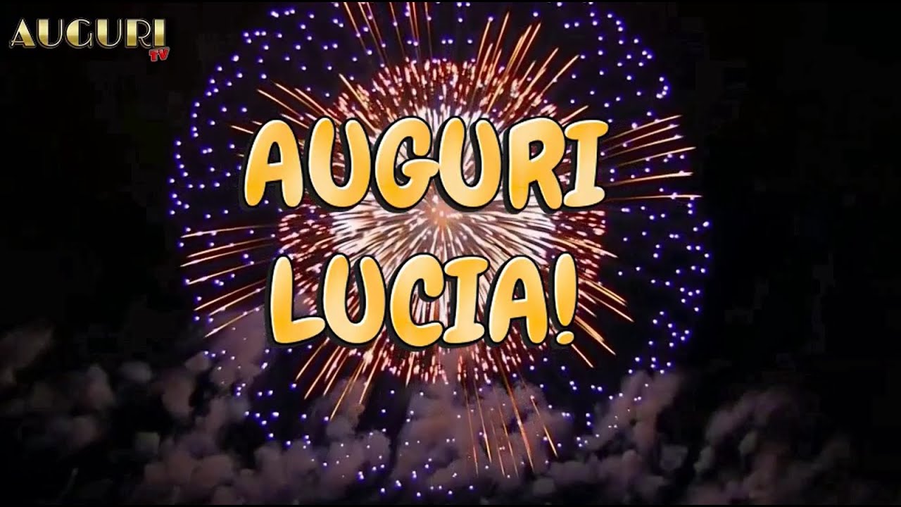 Buon Onomastico Lucia! 🥳