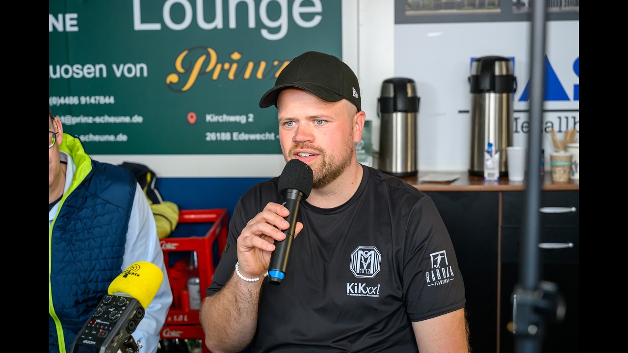 Pressekonferenz gegen den SV Meppen