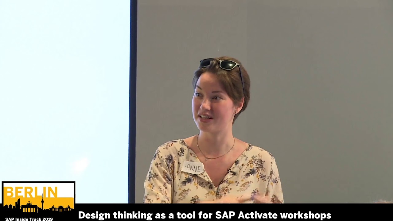 Design thinking as a tool for SAP Activate workshops