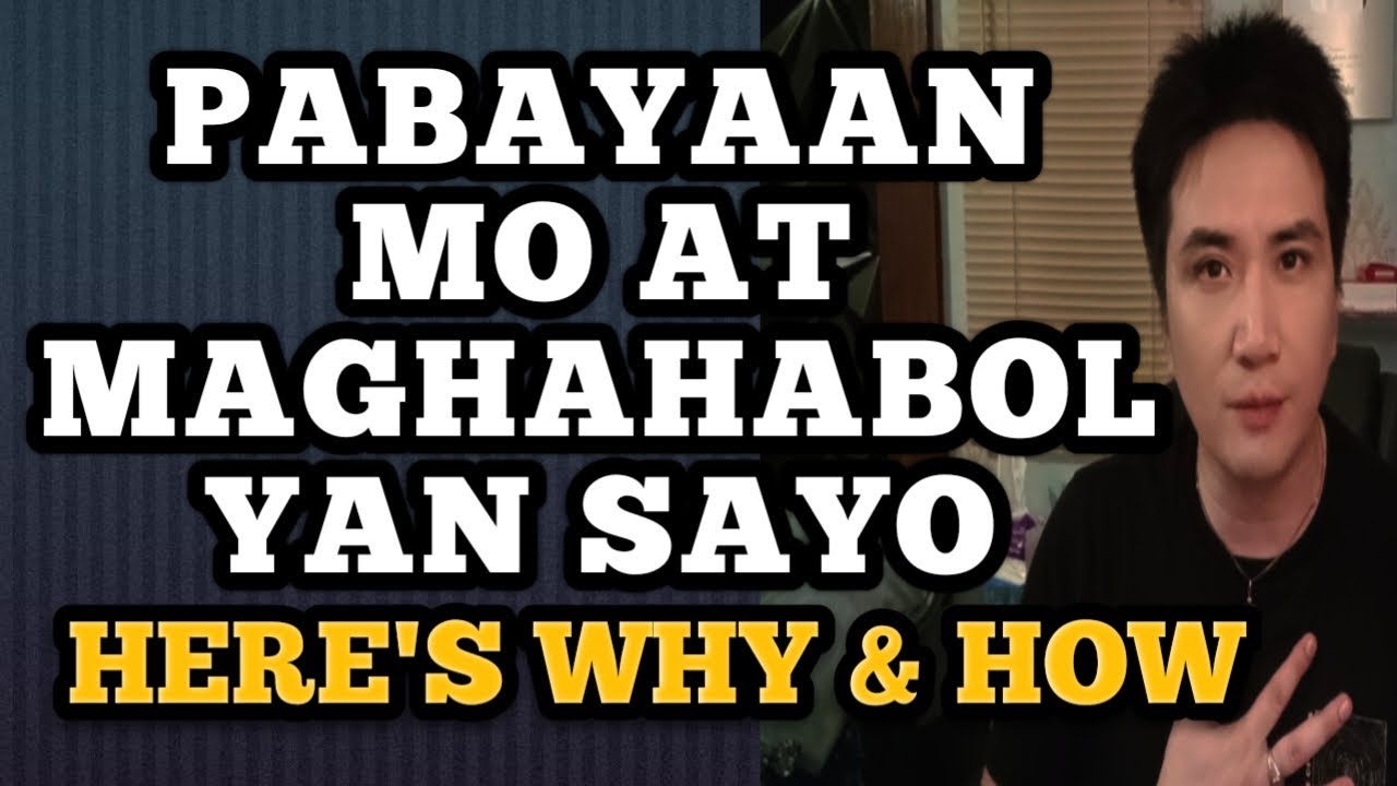 Kapag pinabayaan mo siya ay the more na maghahabol yan sayo .1342
