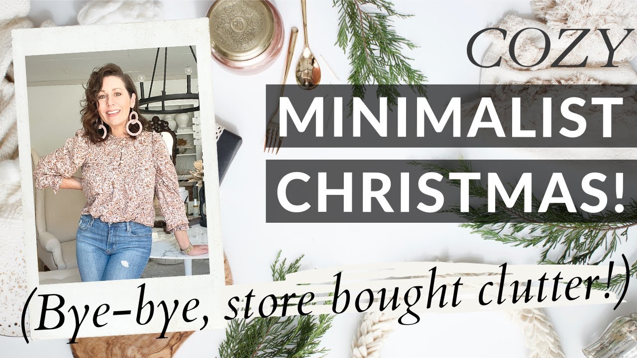 🎄COUNTERCULTURAL “Cozy Minimalist” holiday decor!❄️(Practical tips with NYT Bestseller The Nester!🏡)