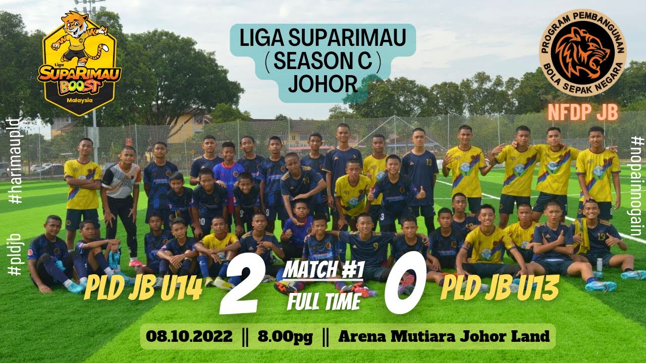 NFDP JB U13 VS NFDP JB U14 - LIGA SUPARIMAU ( SEASON C ) 2022