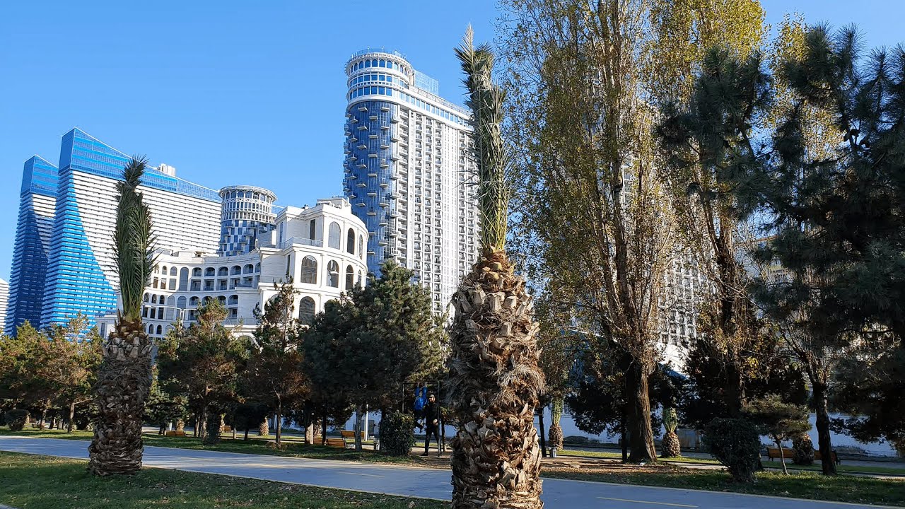 Batumi Boulevard, Georgia 🇬🇪 4K Walking Tour