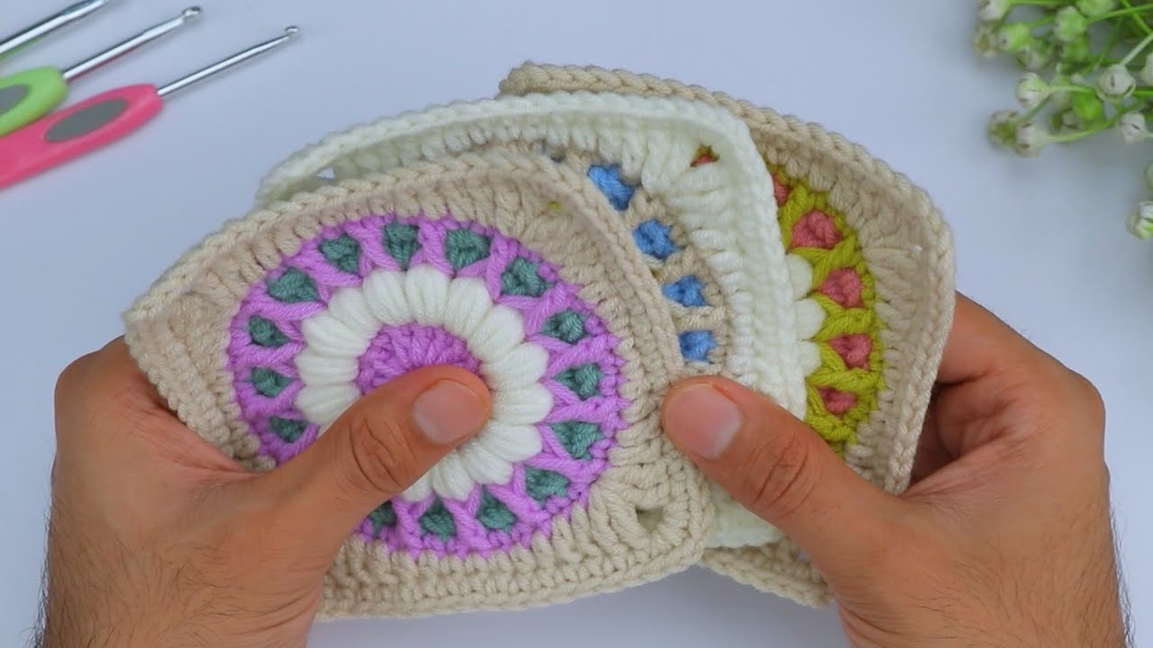Мой Любимый Узел Вязаного Крючком! Уникальный Паттерн Granny Square для Начинающих