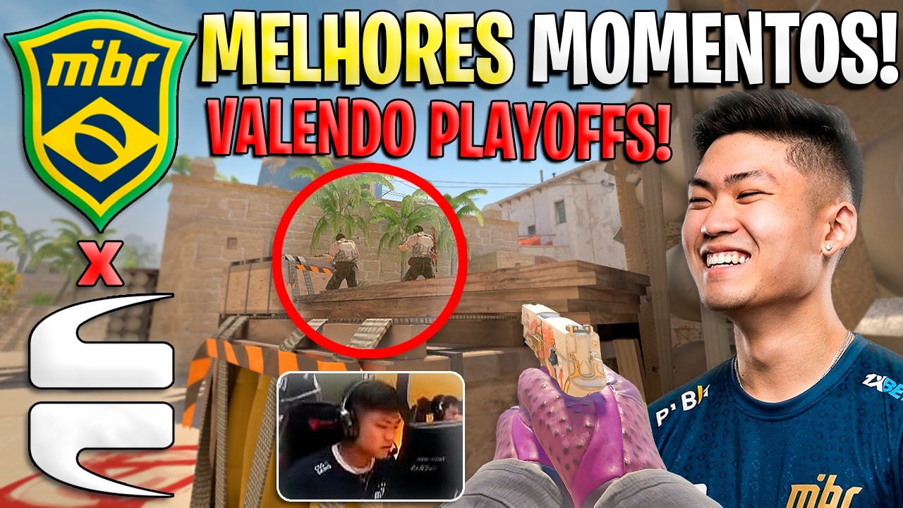 QUE AULA DA PO*** DO INSANI!🔥 MIBR x EYEBALLERS (MELHORES MOMENTOS) PGL Bucharest 2026 (GAULES TV)