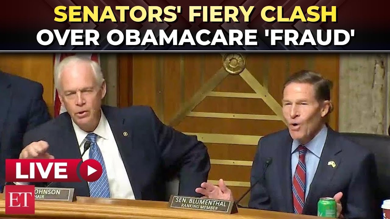 LIVE | 'ObamaCare was a scam from day 1': Senators' fiery clash at health care hearing