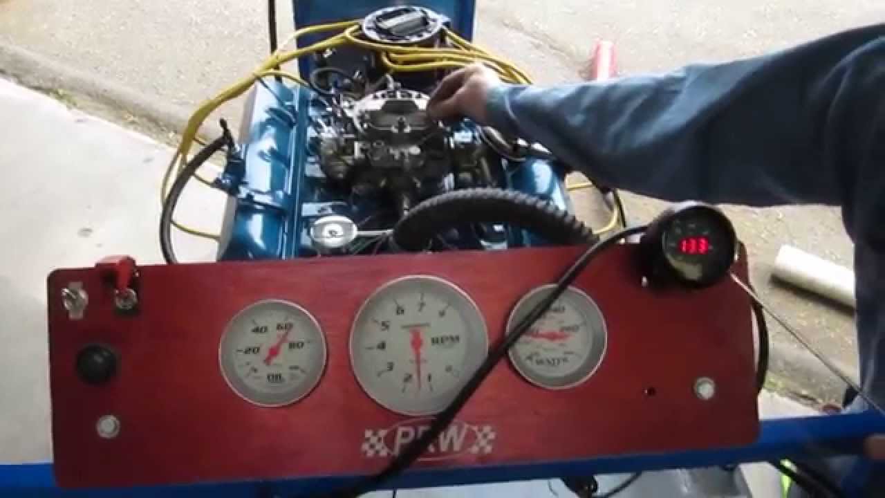 Oldsmobile 403 engine test run - '79 Pontiac Trans Am