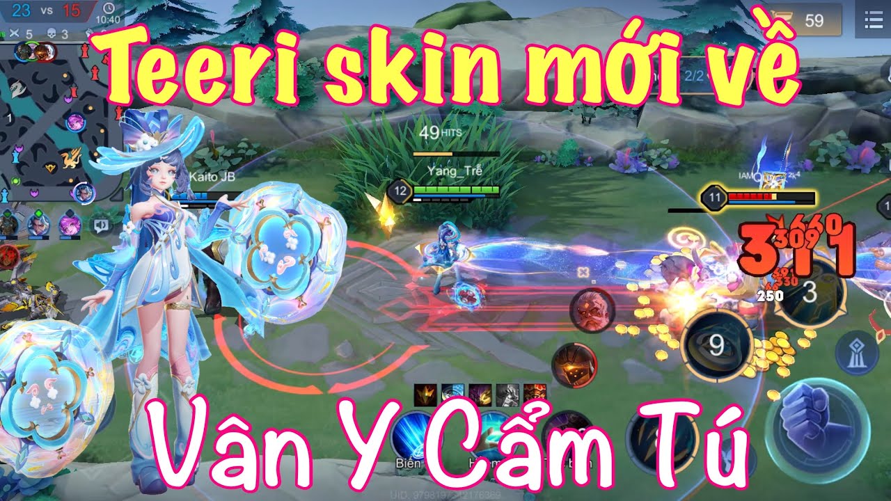 Teeri skin Vân Y Cẩm Tú mới ra lò - LQMB