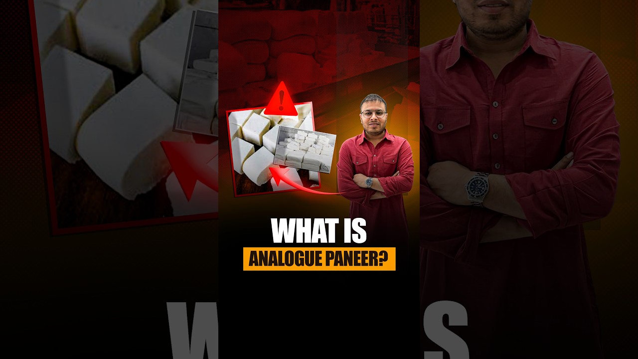 what is analog paneer? #consumerrights #paneer #foodsafety