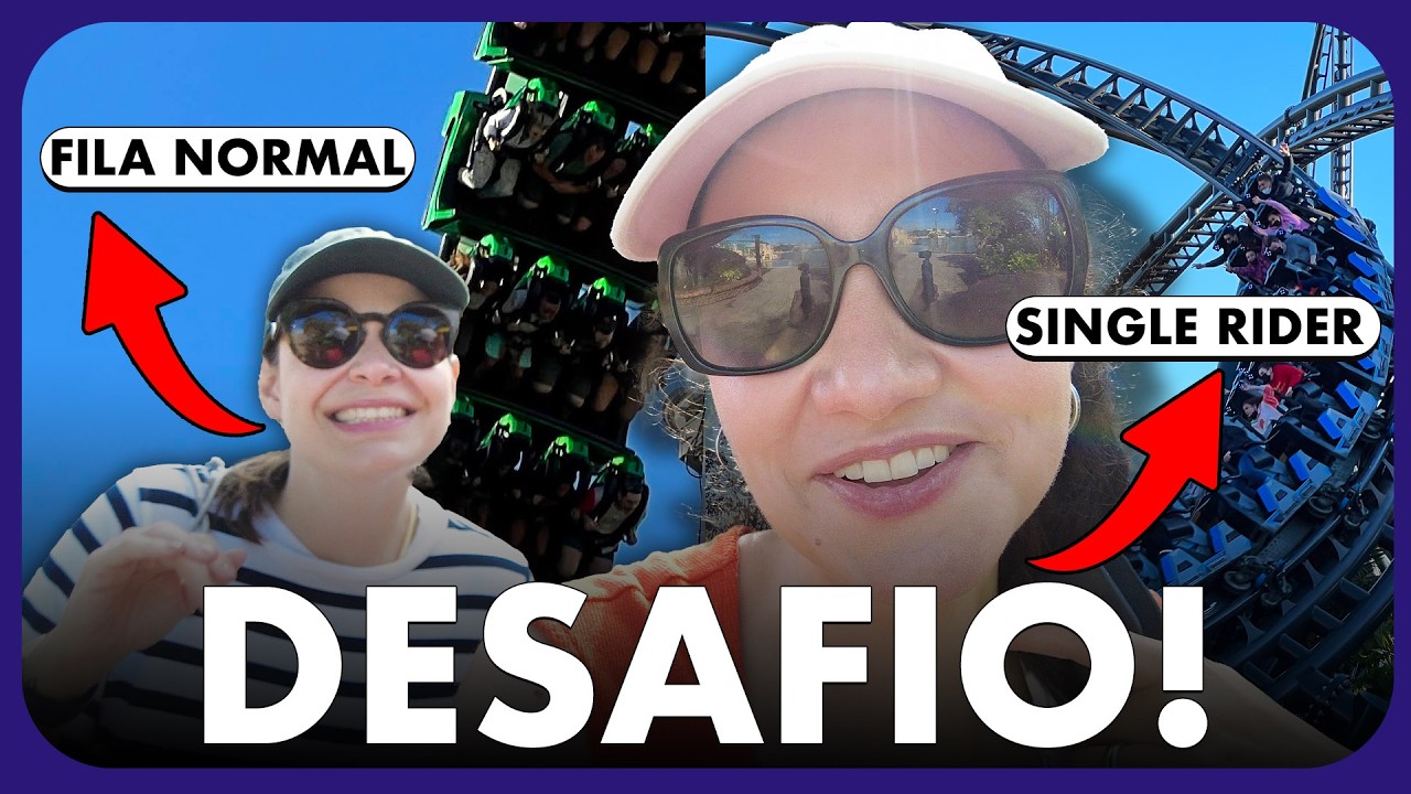 SINGLE RIDER NA UNIVERSAL ECONOMIZA TEMPO MESMO?