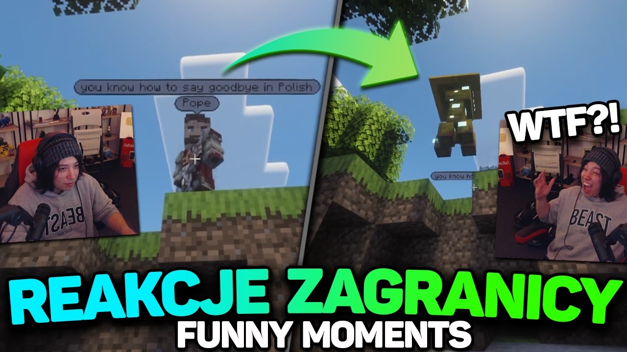 Streamers React to POLISH Players! - QSMP Funny Moments