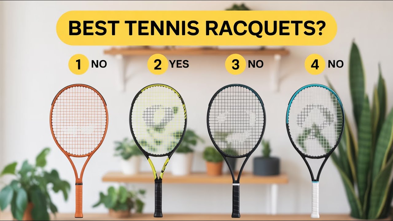 Top 5 BEST Tennis Rackets in (2025)