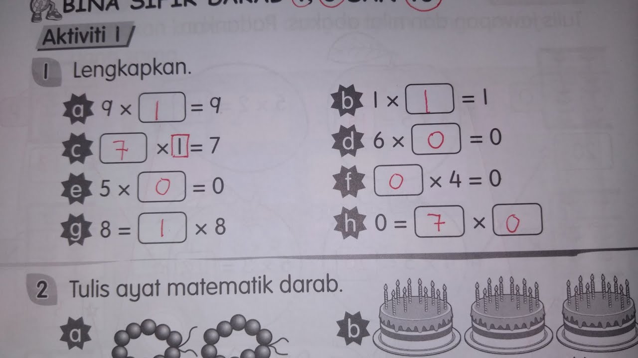 Buku Aktiviti Matematik Tahun 2 Muka Surat 68 KPM