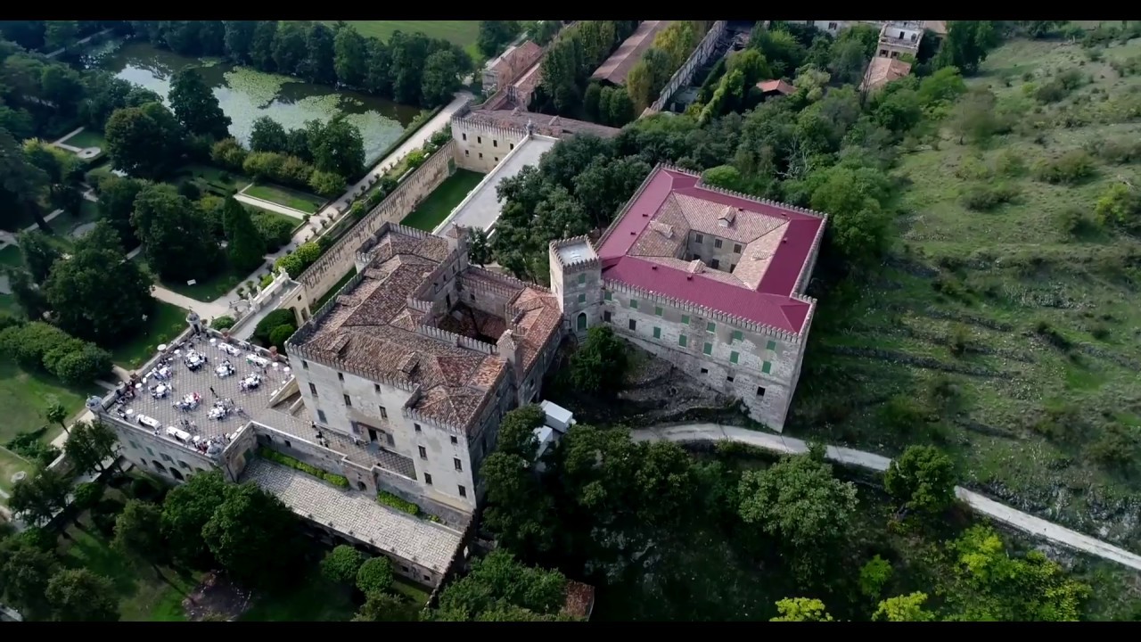 CASTELLO DEL CATAJO WEDDING DRONE.
