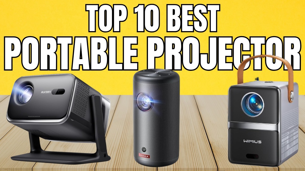 Best Portable Projectors 2026 &ndash; Top 10 Crazy Smart Mini Projectors with Netflix!