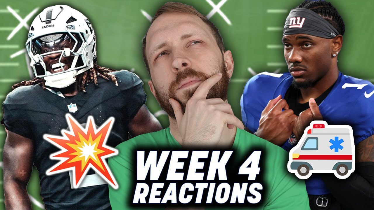 Week 4 Reactions: The Rookie RBs Strike Back - Bran Coverage Fantasy Football Podcast for 9/30