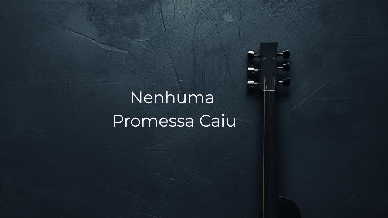 Nenhuma Promessa Caiu - Série Livro de Josué