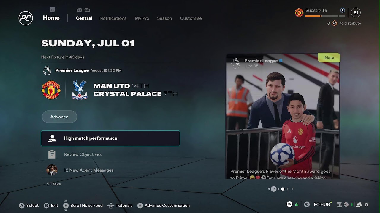 FC26 Prime Career S4E5