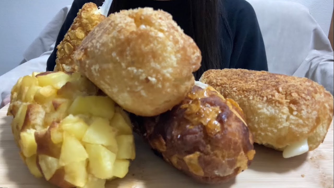 チーズハットグ🌭🧀 ASMR 咀嚼音 モッパン mukbang