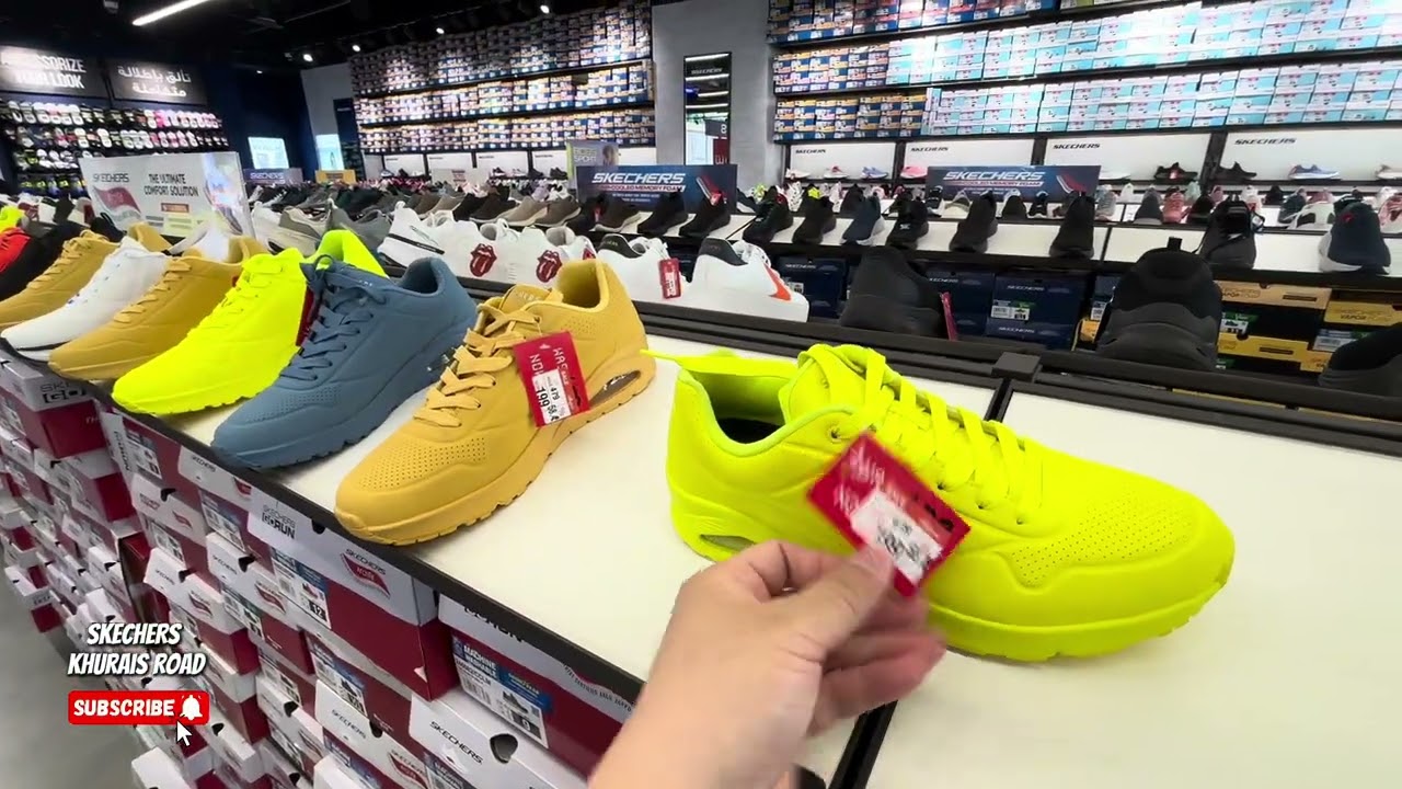 SALE sa SKECHERS OUTLET sa Khurais Road tapat ng MARK & SAVE!