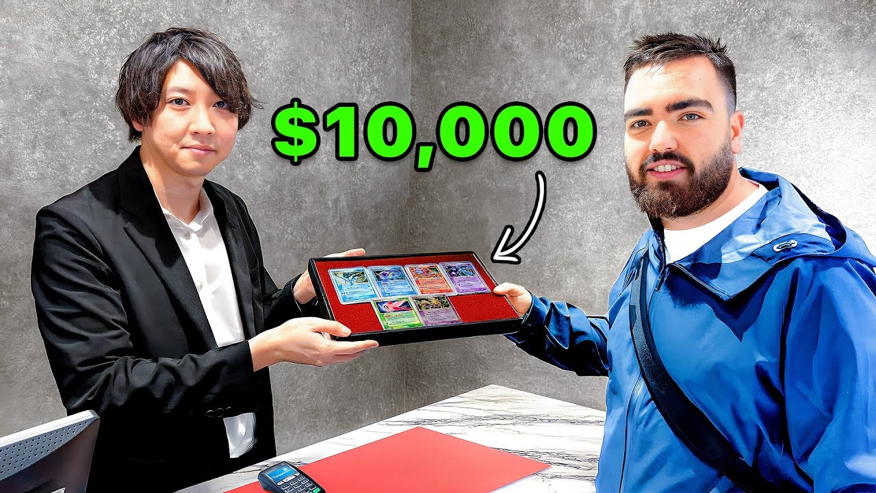 I Risked $10,000 on Pokemon Card's in Japan