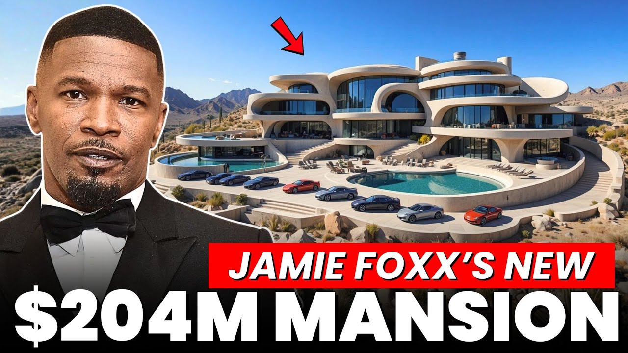 Inside the luxury life of Jamie Foxx  His million dollar mansions, cars, net worth