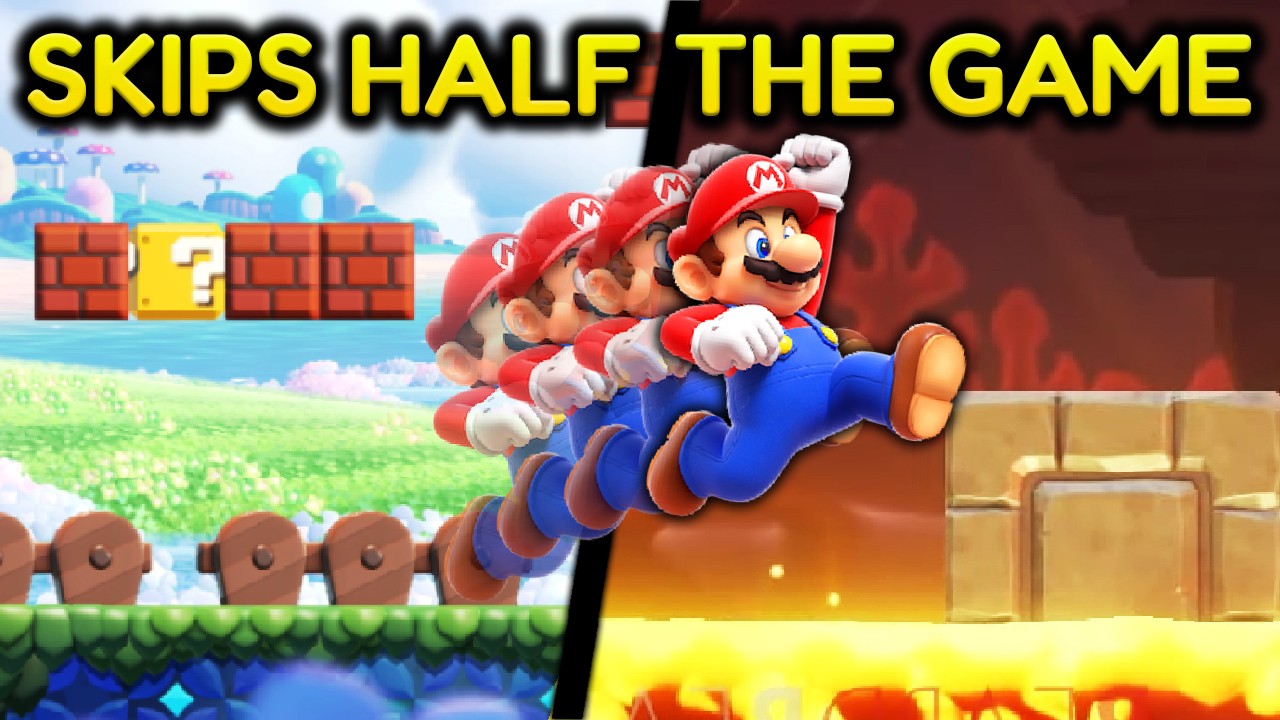 Как спидраннеры уже СЛОМАЛИ Mario Wonder (Glitch Discovery)