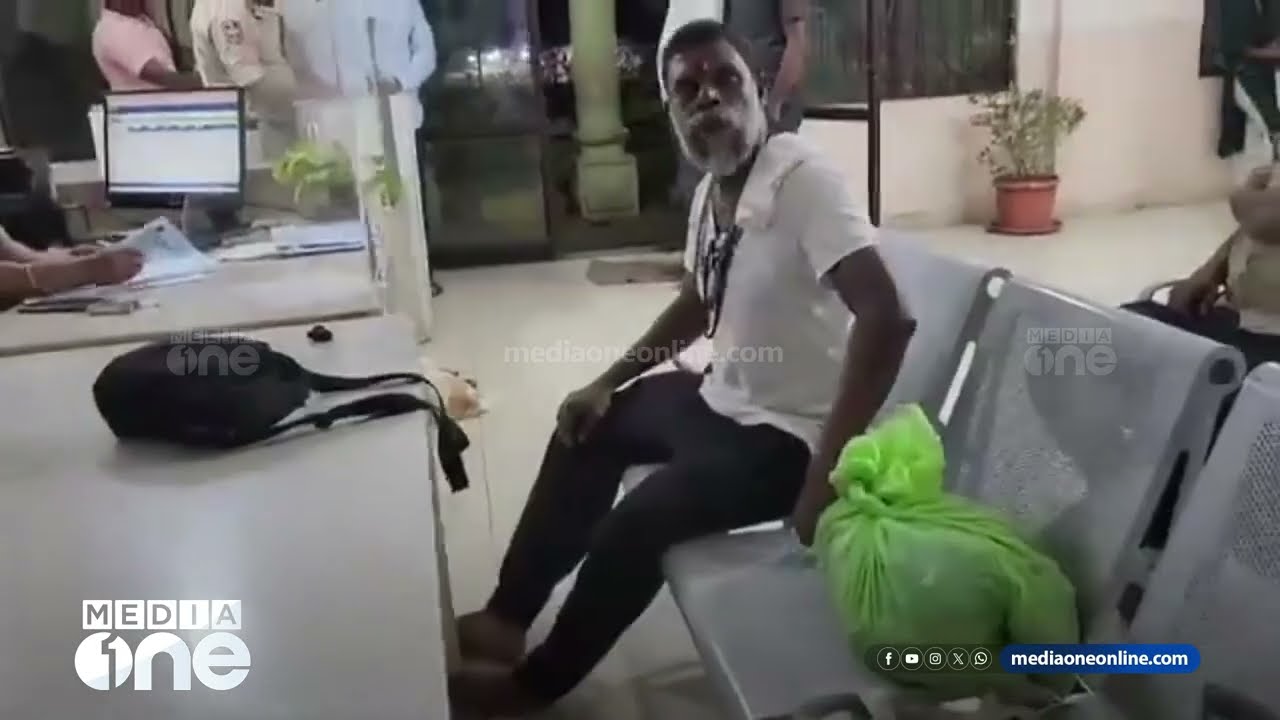 നടൻ വിനായകൻ ഹൈദരാബാദ് പൊലീസ് സ്റ്റേഷനിൽ... ദൃശ്യങ്ങൾ