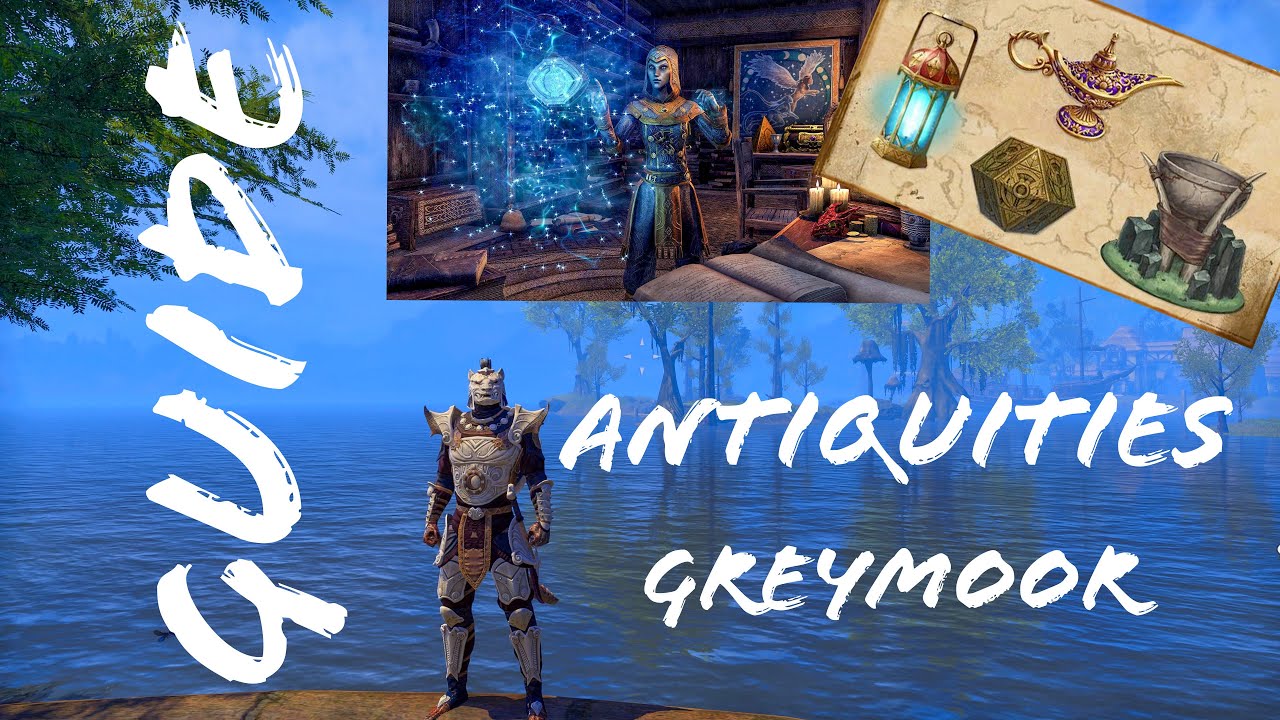 ESO: Antiquities System - Beginner Guide (Zahrejte si na Archeologa)