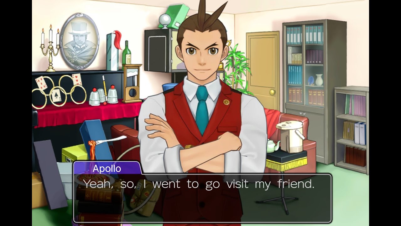 apollo went to go visit his friend (objection.lol)