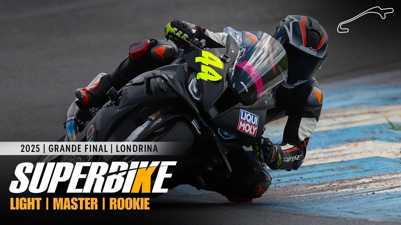 AO VIVO Superbike Light - SuperBike Brasil - Londrina - Grande Final - Autódromo de Londrina