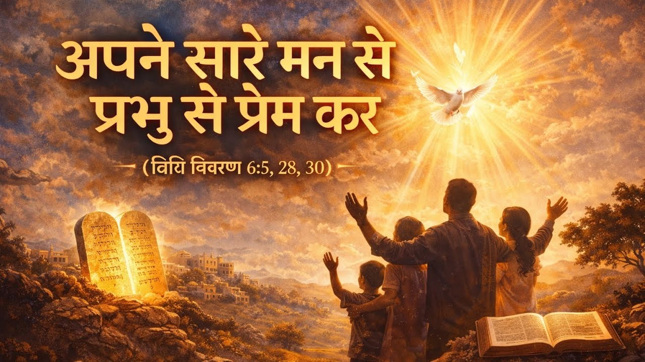 अपने सारे मन से प्रभु से प्रेम कर - Apne Sare Man Se Prabhu Se Prem Kar