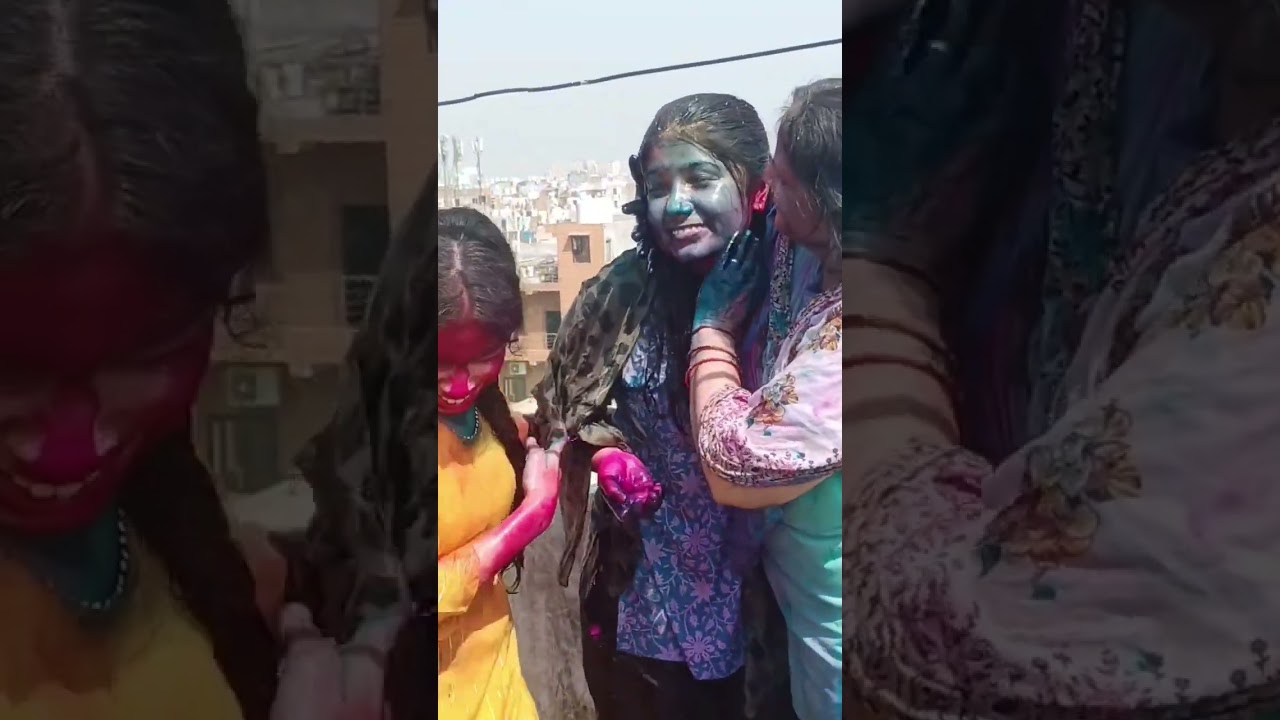 🫟 परिवार के साथ होली की मस्ती😂😂😂🥰🥰♥️♥️🍸🍾🍸🥟