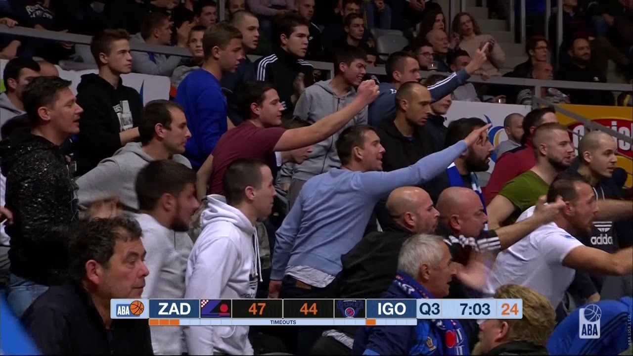 ABA Liga 2019/20 highlights, Round 16: Zadar - Igokea (19.1.2020)