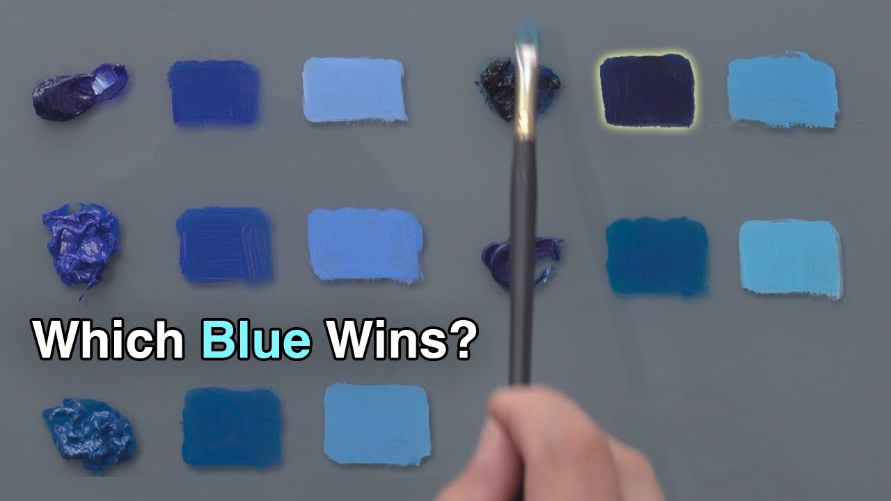 The 5 Blues Every Oil Painter Should Know!