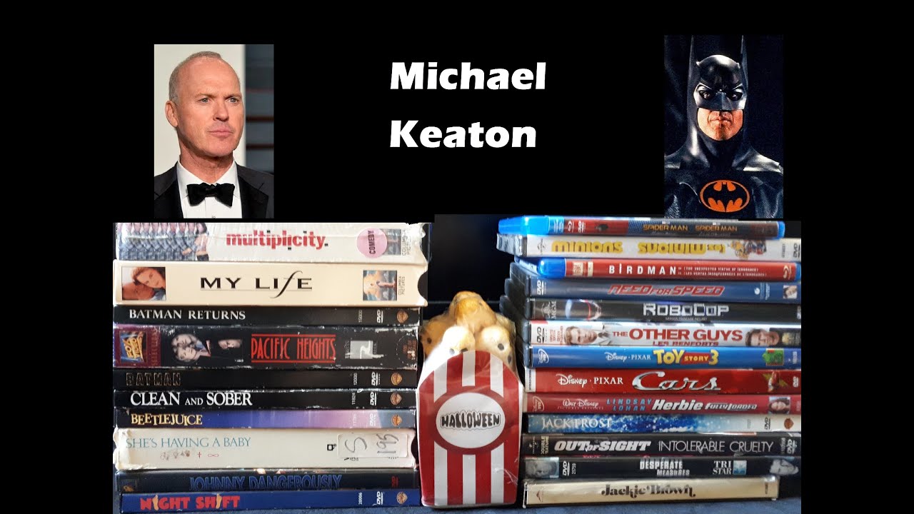 My Michael Keaton Movie Collection