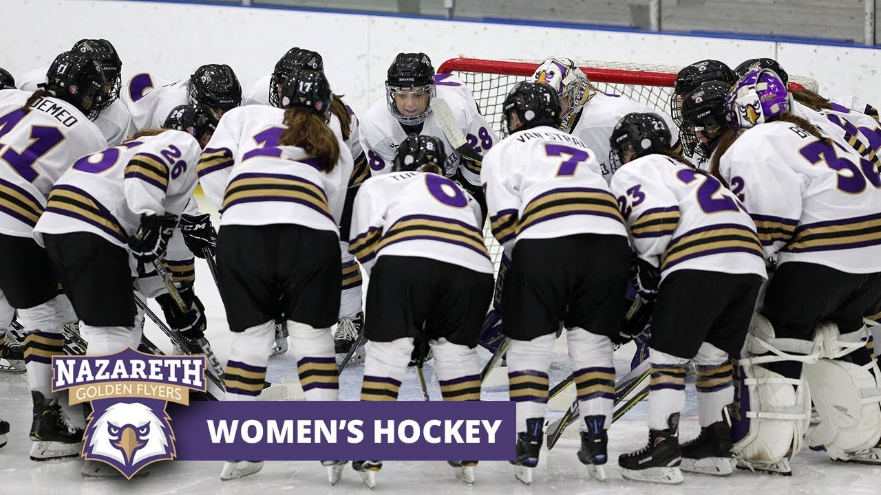 Nazareth College Women's Hockey team video