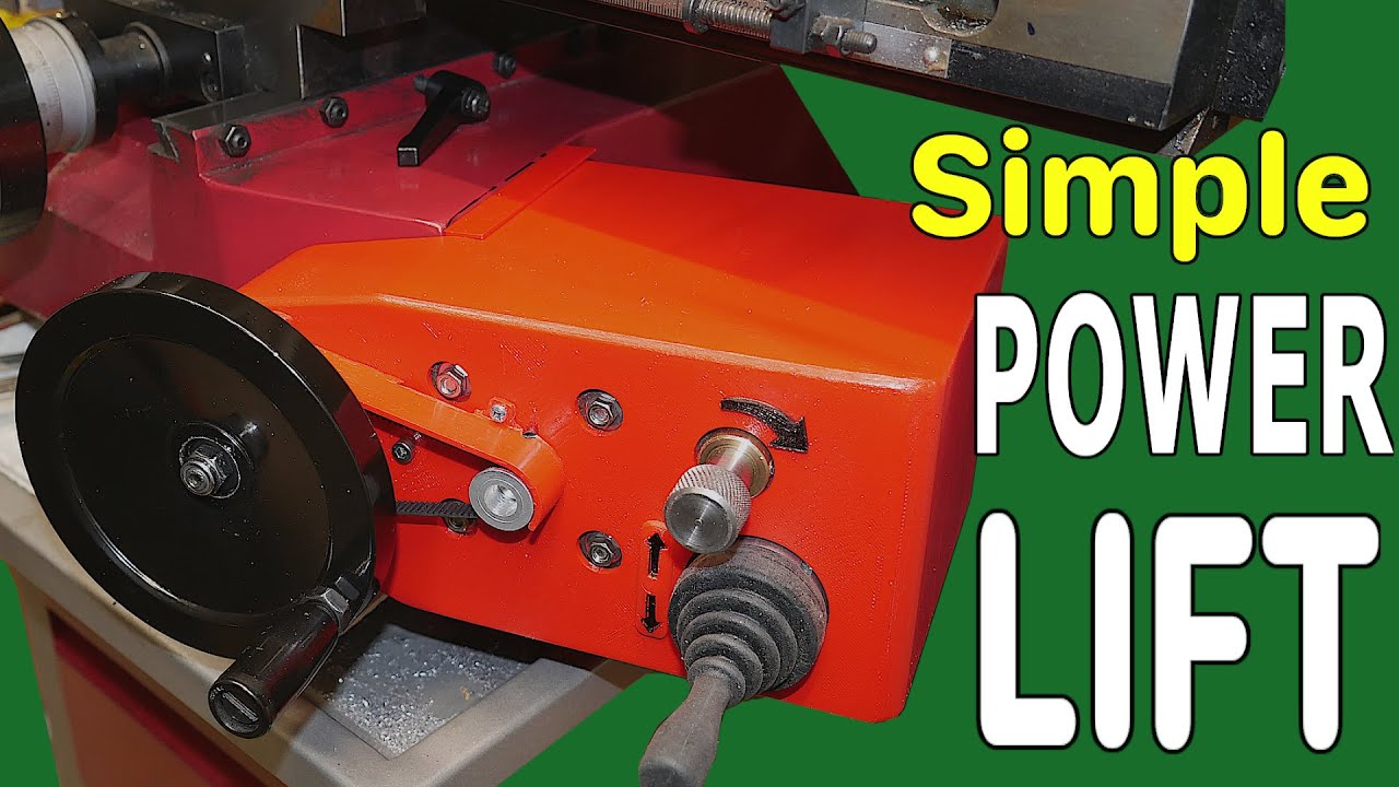 Power Feed on Z Axis SIEG Milling Machine (Sollevamento testa fresa)