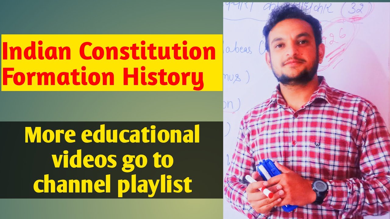 Indian Constitution Important facts Class | Indian Constitution Formation History in Hindi