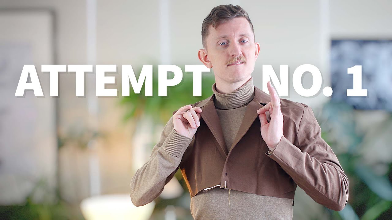 I'm learning how to make a coat