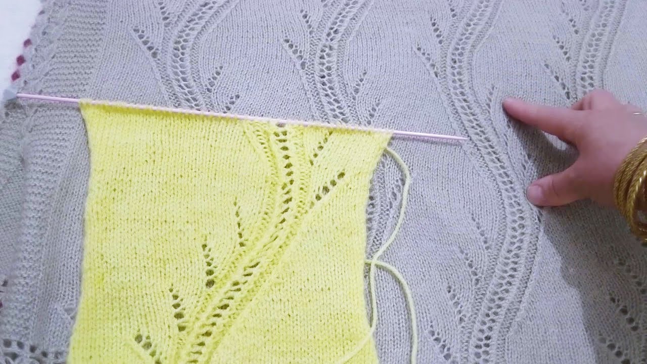 YILAN GÜLE DOLANDI MODELİ deteylı anlatım.Kolay yelek modeli şal yelek knitting ,battani,hırka model